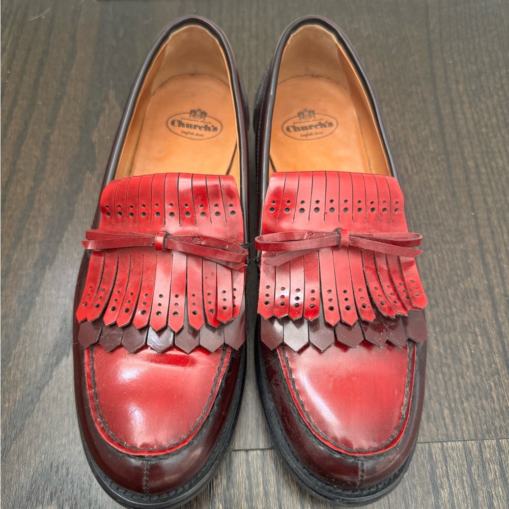 Church’s Burgundy Loafers